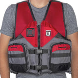 Bluestorm Sportsman Adult Mesh Fishing Life Jacket - Nitro Red - S/M [BS-105-FDC-S/M]