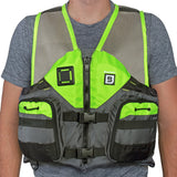 Bluestorm Sportsman Adult Mesh Fishing Life Jacket - Hi-Vis - S/M [BS-105-HVS-S/M]