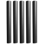 Pacer Battery Cable Heat Shrink Tubing - 1/2" x 12" - Black (5-Pieces) [BEHS1/2-12BK-5]