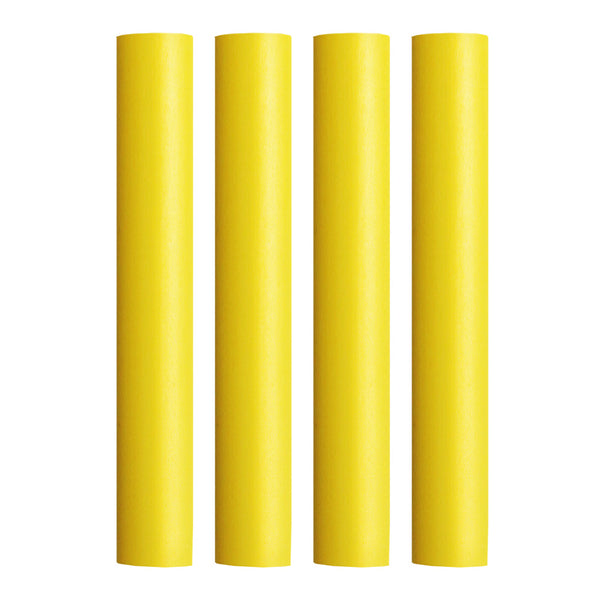 Pacer Battery Cable Heat Shrink Tubing - 3/4" x 12" - Yellow (4-Pieces) [BEHS3/4-12YL-4]