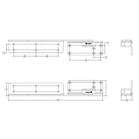 TACO Command Ratchet Hinge - 18-1/2" - 316 Stainless Steel Polished w/Hard Stop [H25-0048]