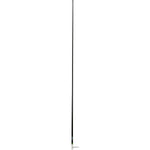 Scout 8' Black VHF Antenna 6dB Heavy Stainless Steel Ferrule w/6M RG-8x Includes PL-259 Heavy Duty Offshore Antenna KS-43 [PF AN NVHF00021T]