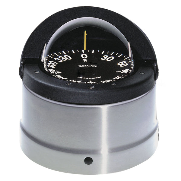 Ritchie DNP-200 Navigator Compass - Binnacle Mount - Polished Stainless Steel/Black [DNP-200]