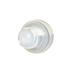 Blue Sea 4135 Push Button Reset Only Circuit Breaker Boot - Clear- 2-Pack [4135]