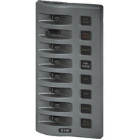 Blue Sea 4308 WeatherDeck Water Resistant Fuse Panel - 8 Position - Grey [4308]