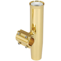 Lee's Clamp-On Rod Holder - Gold Aluminum - Horizontal Mount - Fits 1.315" O.D. Pipe [RA5202GL]