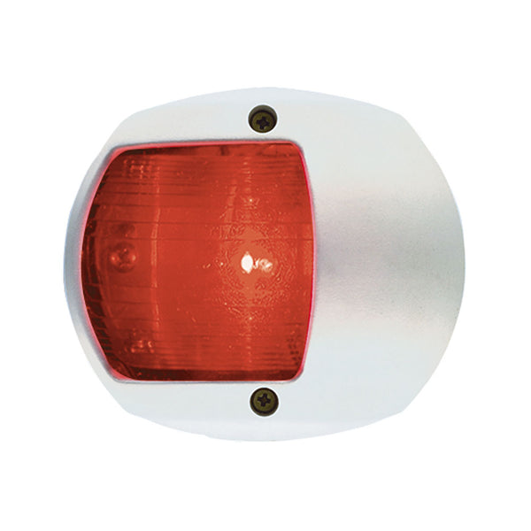 Perko LED Side Light - Red - 12V - White Plastic Housing [0170WP0DP3]