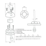 Scanstrut DS16-S Vertical Cable Seal - Stainless Steel [DS16-S]