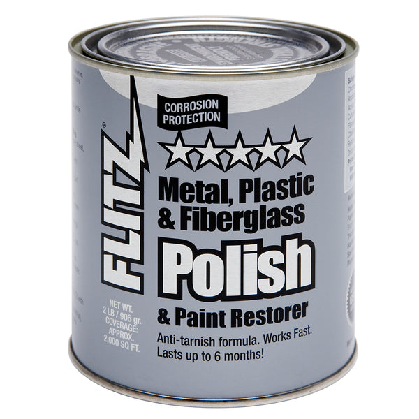 Flitz Polish - Paste - 2.0 lb. Quart Can [CA 03518-6]