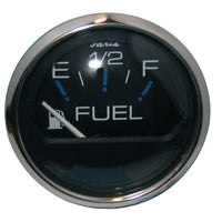 Faria Chesapeake Black 2" Fuel Level Gauge (E-1/2-F) [13701]