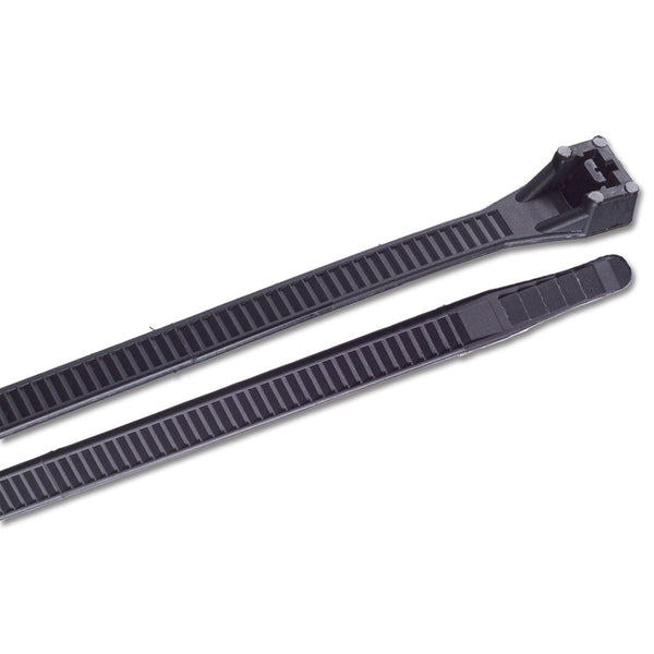 Ancor 15" UV Black Heavy Duty Cable Zip Ties - 25 Pack [199259]