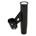 Lee's Clamp-On Rod Holder - Black Aluminum - Vertical Mount - Fits 1.050 O.D. Pipe [RA5001BK]
