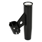 Lee's Clamp-On Rod Holder - Black Aluminum - Vertical Mount - Fits 2.375" O.D. Pipe [RA5005BK]
