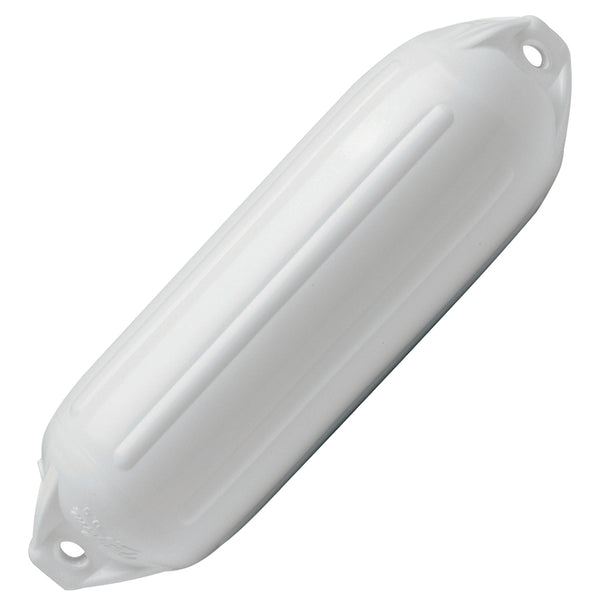 Polyform NF-4 Heavy Duty Twin Eye Fender 6.4" X 21.6" - White [NF-4 WHITE]