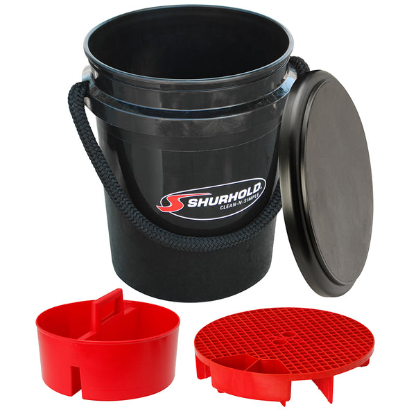 Shurhold One Bucket Kit - 5 Gallon - Black [2462]