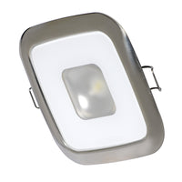 Lumitec Square Mirage Down Light - Spectrum RGBW Dimming - Polished Bezel [116117]