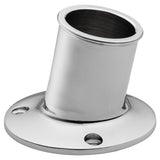 Whitecap Top-Mounted Flag Pole Socket CP/Brass - 3/4" ID [S-5001]