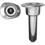 Mate Series Stainless Steel 0 Rod  Cup Holder - Drain - Oval Top [C2000D]
