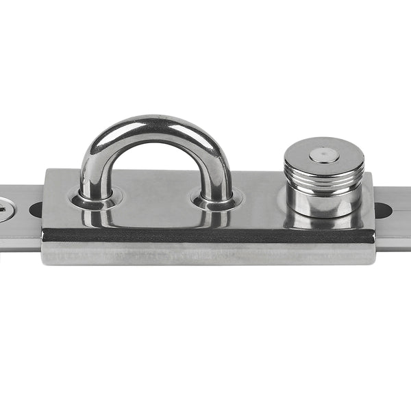 Schaefer Stainless 1-1/4" T-Track Slider - Eye Slide/Lined [72-49]