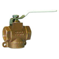 GROCO 1-1/2" NPT Bronze 3-Way Valve [TWV-1500]