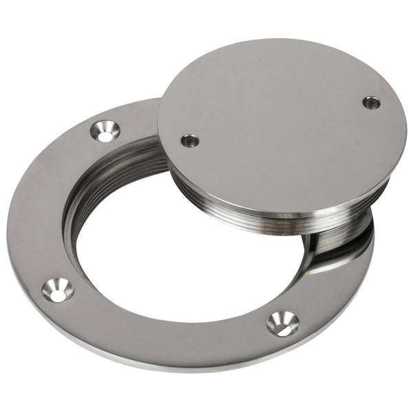 Sea-Dog Stainless Steel Deck Plate - 3" [335653-1]