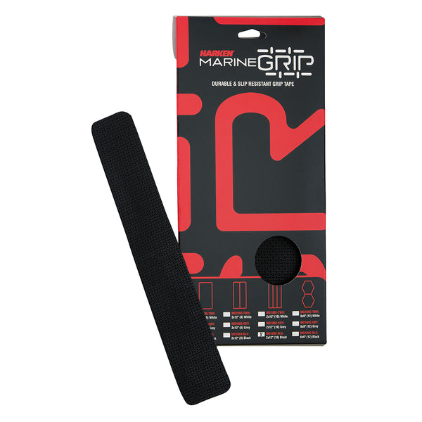 Harken Marine Grip Tape - 2 x 12" - Black -10 Pieces [MG1002-BLK]